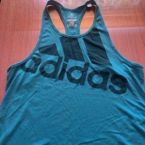 Adidas Blue Racerback Tank